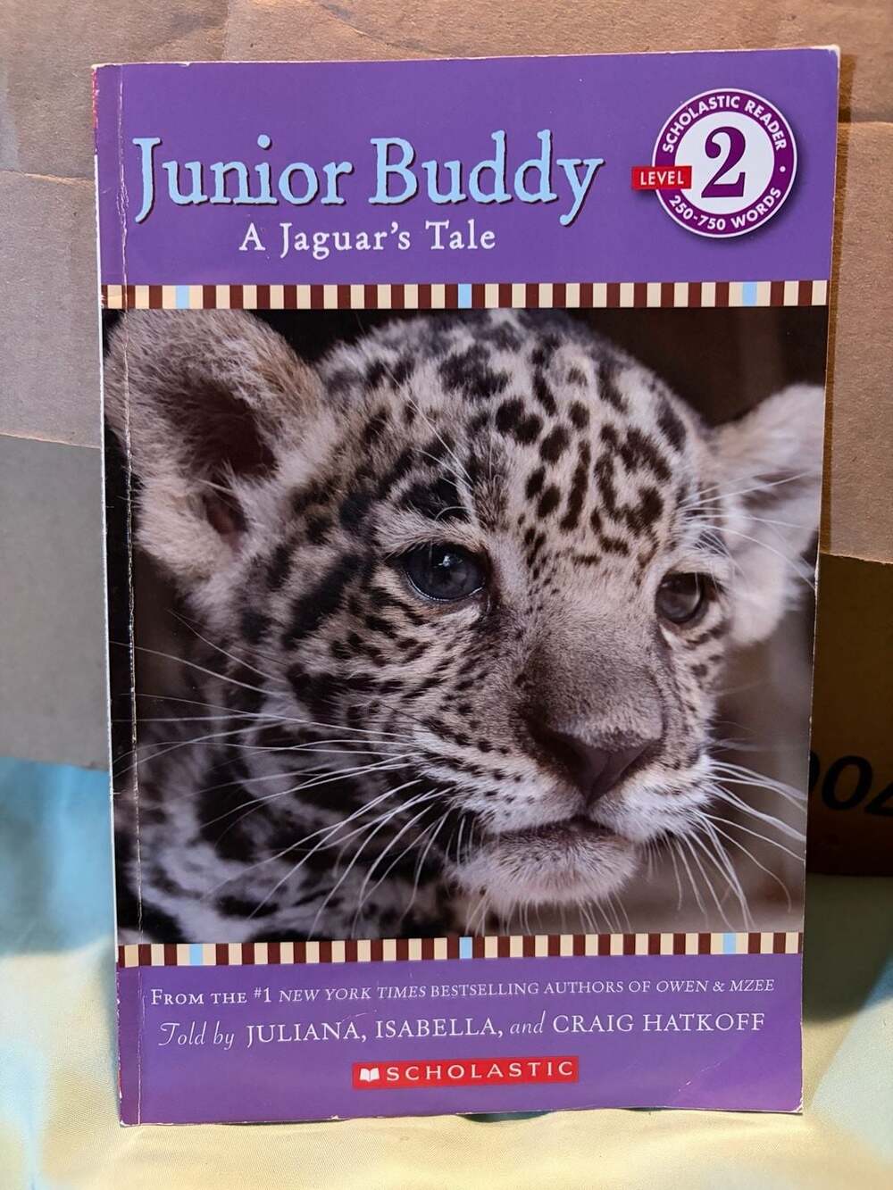 Scholastic Reader Level 2: Junior Buddy - Hatkoff, Juliana; Hatkoff, Craig